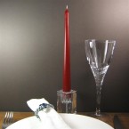Bolsius Candles - 25cm Burgundy, Wine Red, Taper Candles